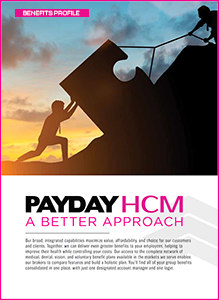Payday - Benefits Brochure Cover