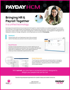 Payday - HR & Payroll Together - Cover