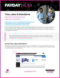 Payday - Time & Labor Solution Guide