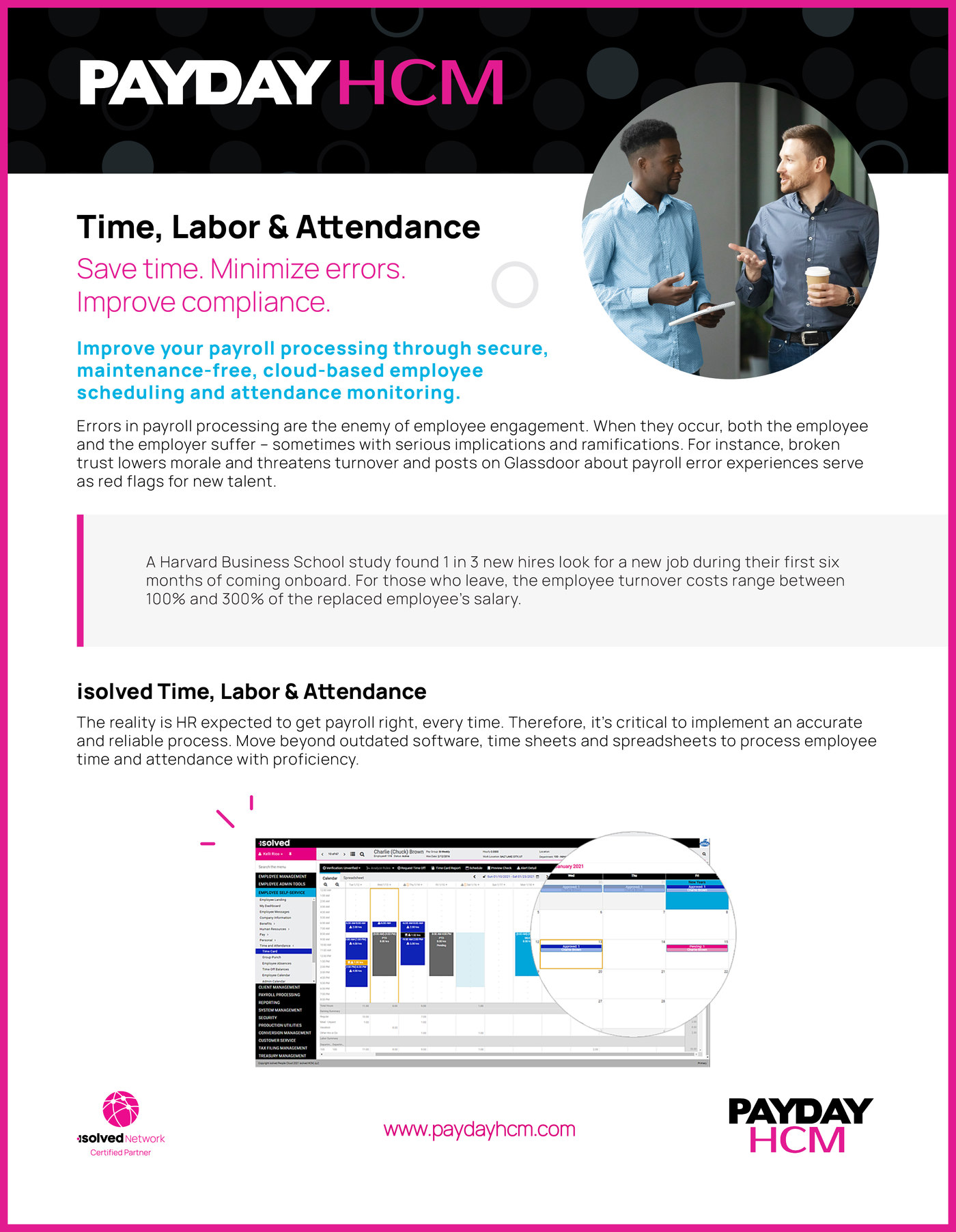 Payday - Time & Labor Solution Guide Cover