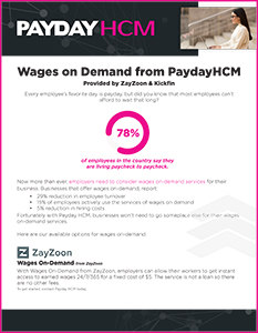 Wages on Demand