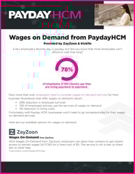 Payday - Wages On-Demand Services