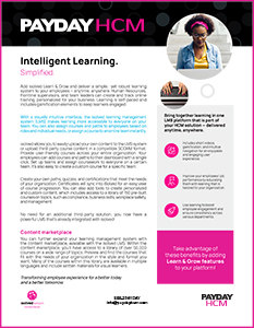Payday - HR Intelligent Learning Cover (300px)